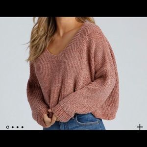 One And Only Chenille Sweater - New No Tag
